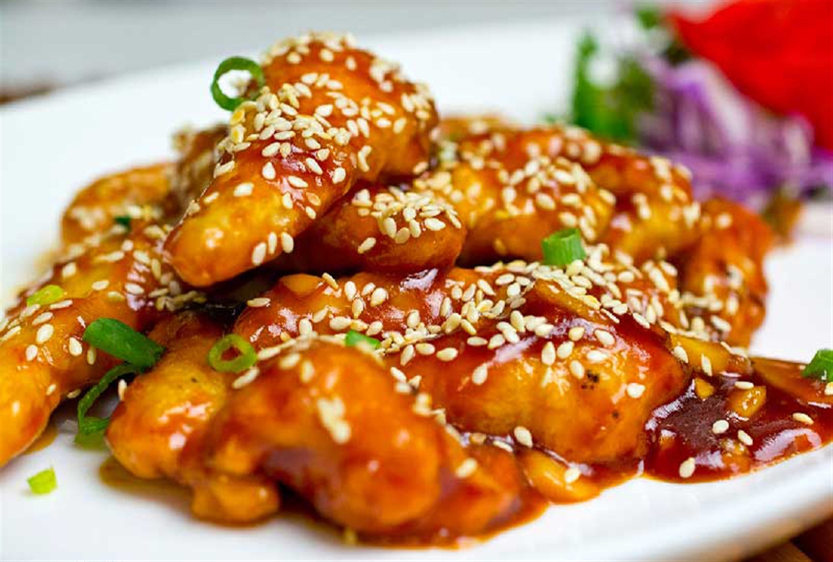 طرز تهیه خوراک مرغ و کنجد