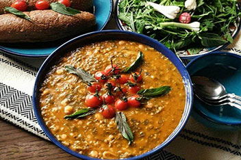 طرز تهیه آش گوجه فرنگی، آش محلی همدان