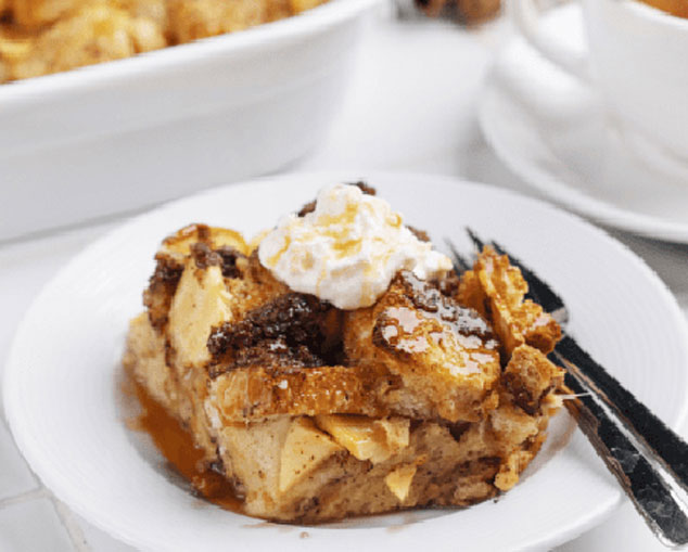 طرز تهیه فرنچ تست سیب و دارچین