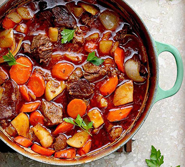 خوراک گوشت و سیب‌زمینی