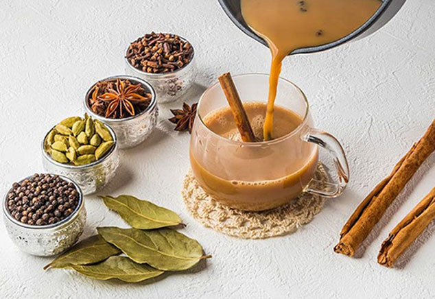 چای ماسالا با شیر