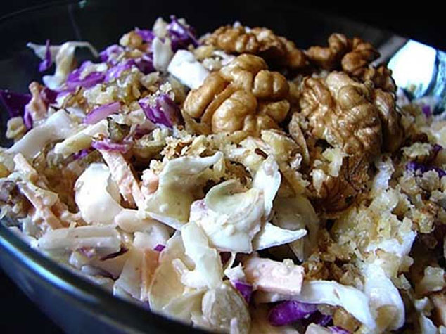 سالاد کلم قرمز