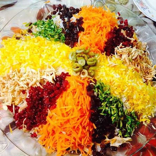 طرز تهیه مرصع پلو