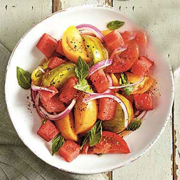 خوراکی‌ها متنوع با هندوانه، مخصوص شب یلدا