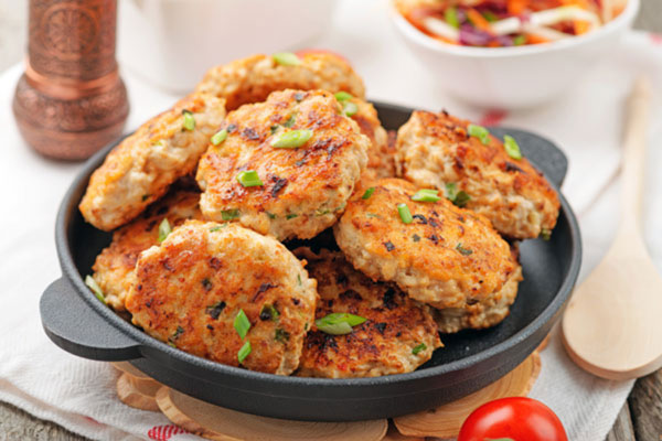 طرز تهیه کتلت مرغ