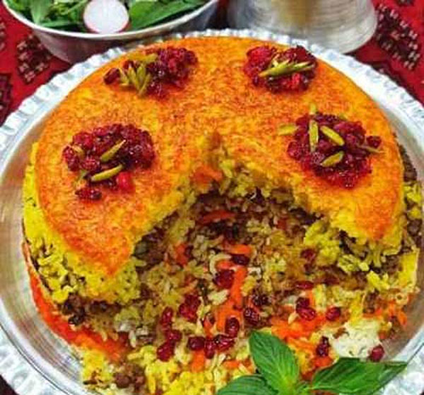 طرز تهیه ته چین عربی