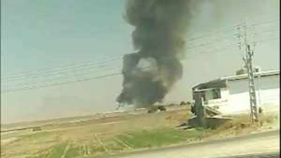 خبر فوری: یک فروند بالگرد در مرودشت سقوط کرد