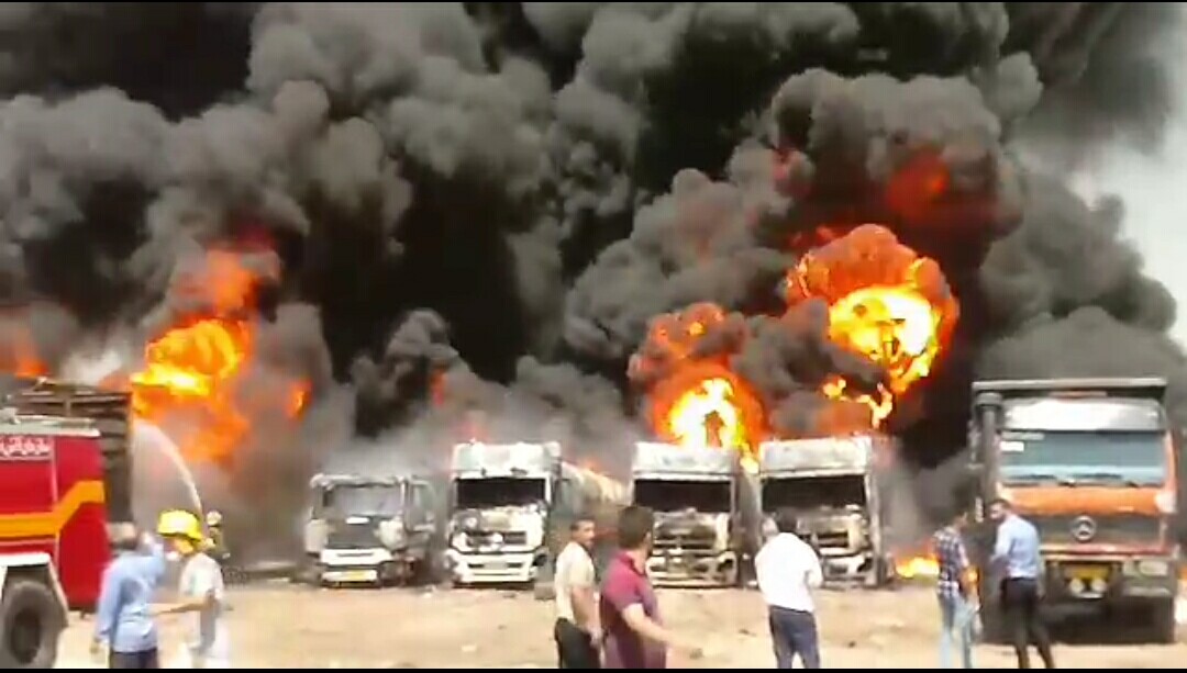 آتش سوزی این بار در کرمانشاه+فیلم