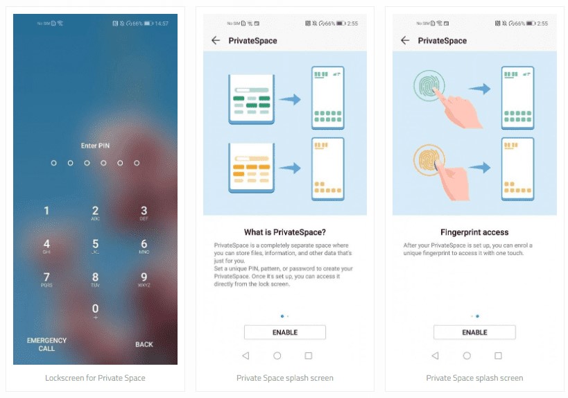 آشنایی با قابلیت‌های فضای خصوصی در گوشی‌های هوآوی
