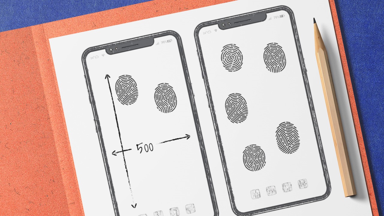 هوآوی در حال توسعه‌ی سنسور اثر انگشتی است که در تمام سطح صفحه‌نمایش کار می‌کند