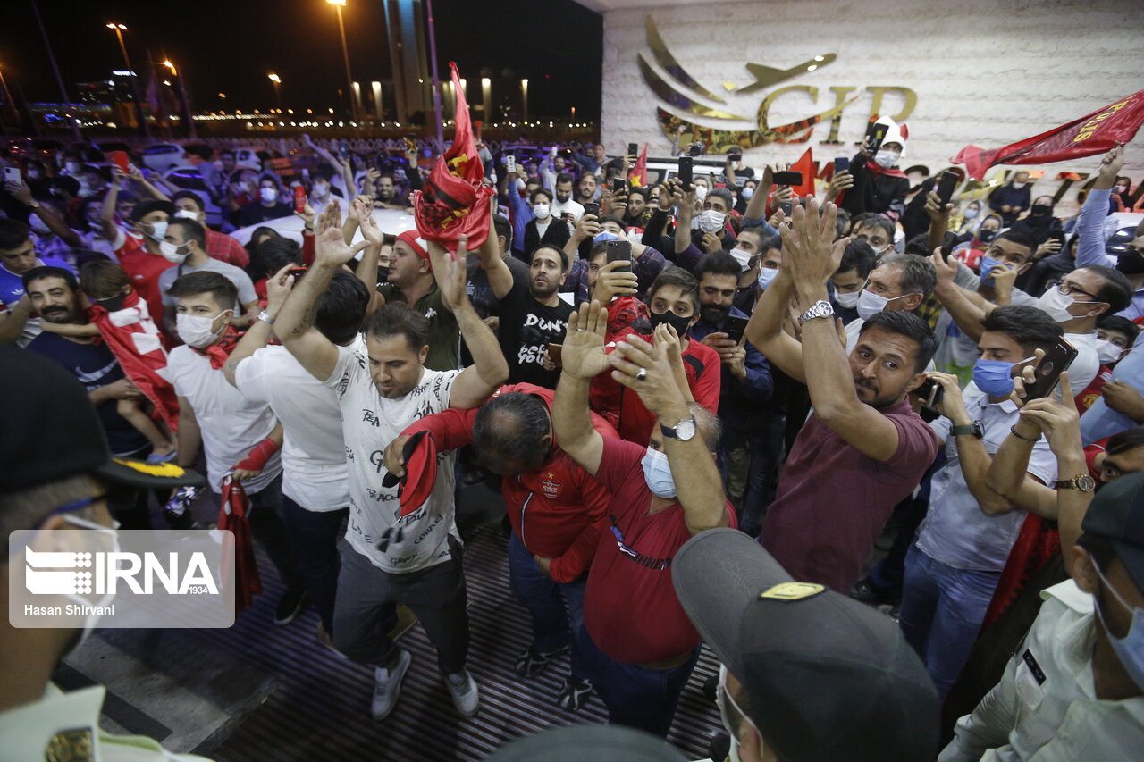 بازگشت کاروان پرسپولیس به تهران