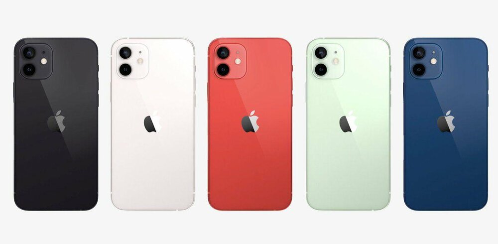 آیفون ۱۲ با تکنولوژی 5G در پنج رنگ معرفی شد