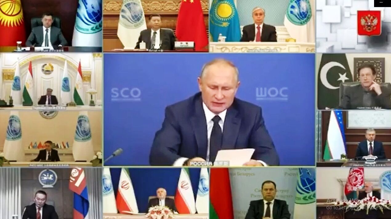 نشست سران همکاری شانگهای با حضور رئیس جمهوری اسلامی ایران آغاز شد