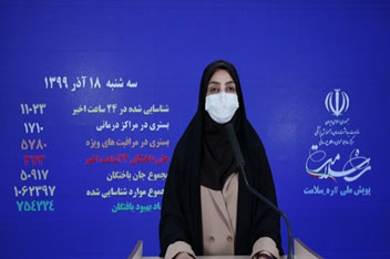 ۳۲۳ فوتی جدید کرونا در کشور / شناسایی ۱۱ هزار بیمار جدید کووید۱۹ در کشور