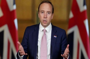 هشدار وزیر بهداشت انگلیس درباره شیوع گونه جدید ویروس کرونا