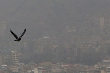 کیفیت هوای تهران قرمز شد