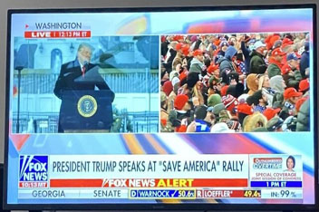 شورش در واشنگتن؛ بعد از سخنرانی تحریک آمیز ترامپ