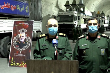 رونمایی از شهر موشکی دریایی سپاه در سواحل خلیج فارس