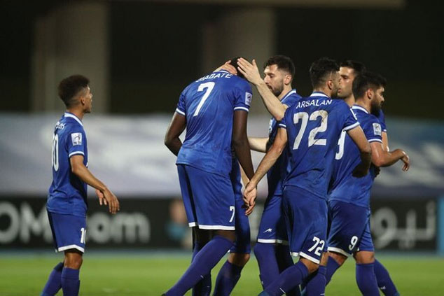 تساوی استقلال مقابل الدحیل / آبی‌ها به رده دوم بازگشتند