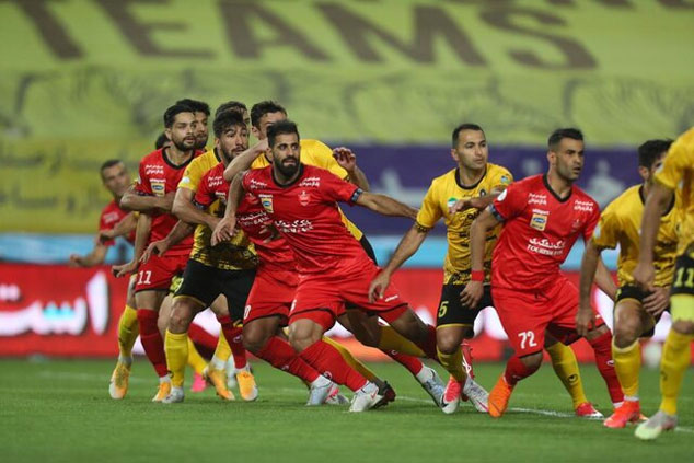 سپاهان یک - پرسپولیس یک؛ تساوی در حساس‌ترین دیدار هفته بیست و دوم لیگ برتر