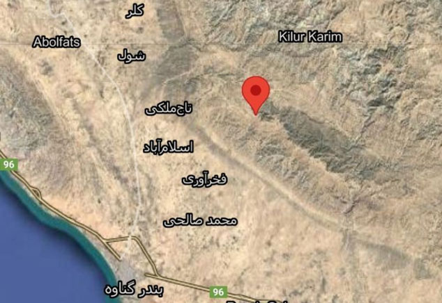 نگرانی مردم گناوه از زلزله ۵ ریشتری عصر جمعه