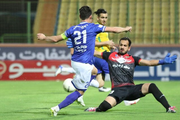 رستگاری در وقت اضافه / صنعت نفت آبادان صفر - استقلال یک