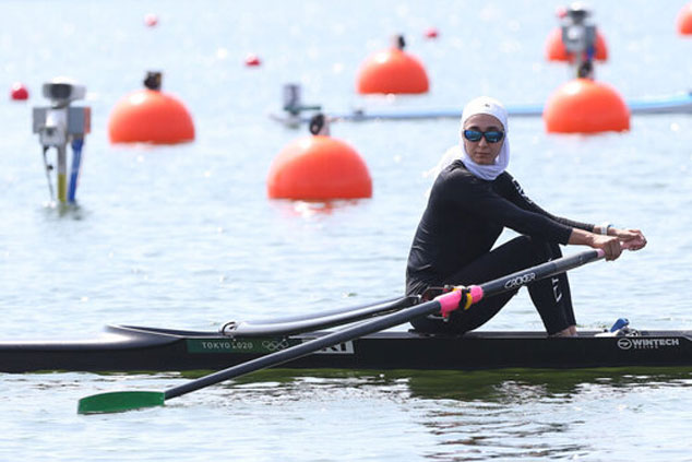 المپیک توکیو؛ شاهکار نازنین ملایی در قایقرانی المپیک