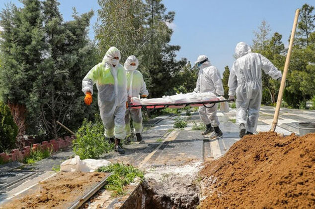 رکوردشکنی جدید مرگ در اثر کرونا: درگذشت ۶۲۰ بیمار مبتلا به کرونا