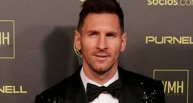 مسی برنده توپ طلای ۲۰۲۱ شد