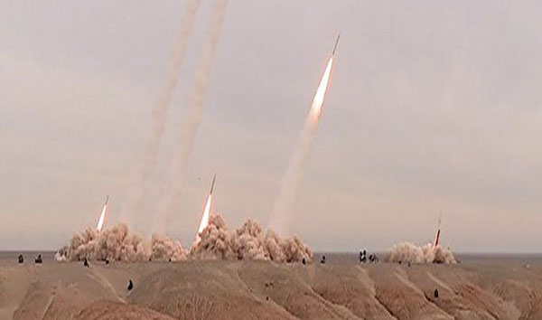 شلیک ۱۶ فروند موشک در مرحله نهایی رزمایش پیامبر اعظم ۱۷ سپاه