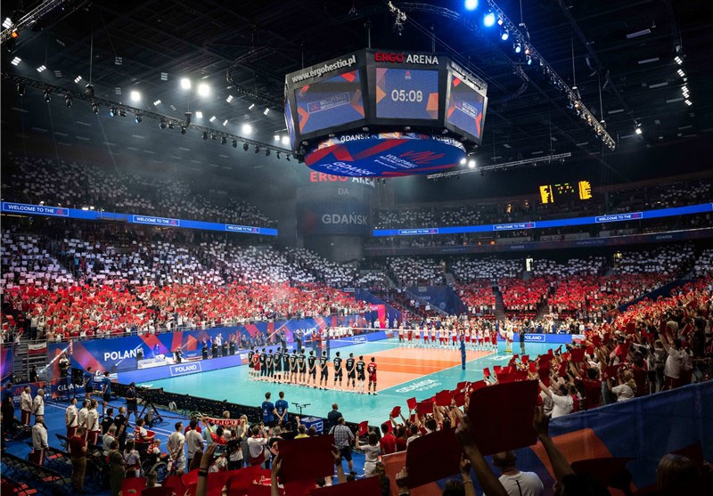 پیروزی تیم ملی والیبال ایران مقابل لهستان