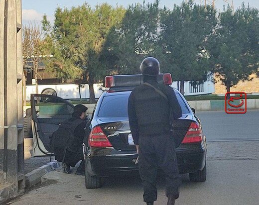 عملیات ویژه پلیس برای رهایی زنی که توسط همسرش گروگان گرفته شد