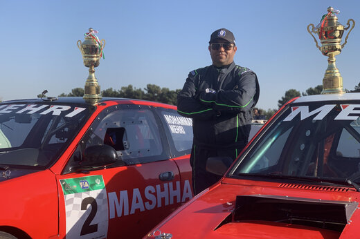 بی‌واسطه با راننده‌ای که با پراید قهرمان کشور شد