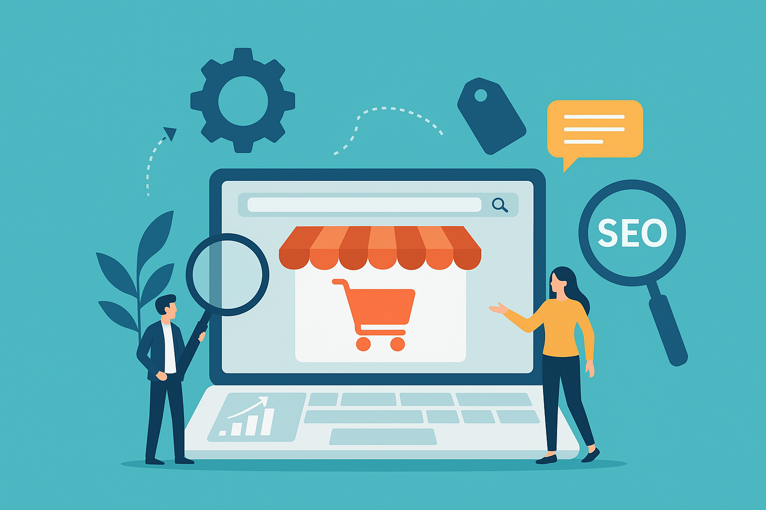سئو تجارت الکترونیک: چیست + 6 نکته مهم و کاربردی!