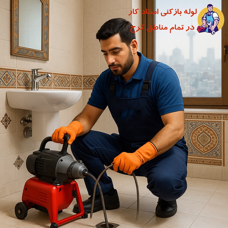 لوله بازکنی کرج؛ خدمات فوری شبانه‌روزی در تمام مناطق