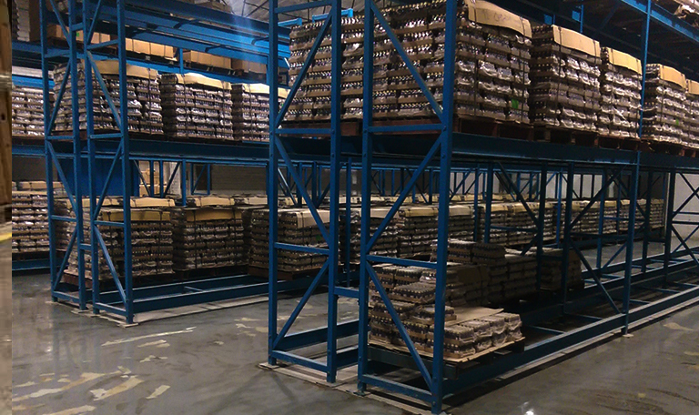 تولید انواع قفسه فلزی در انبار تجهیز آسیا