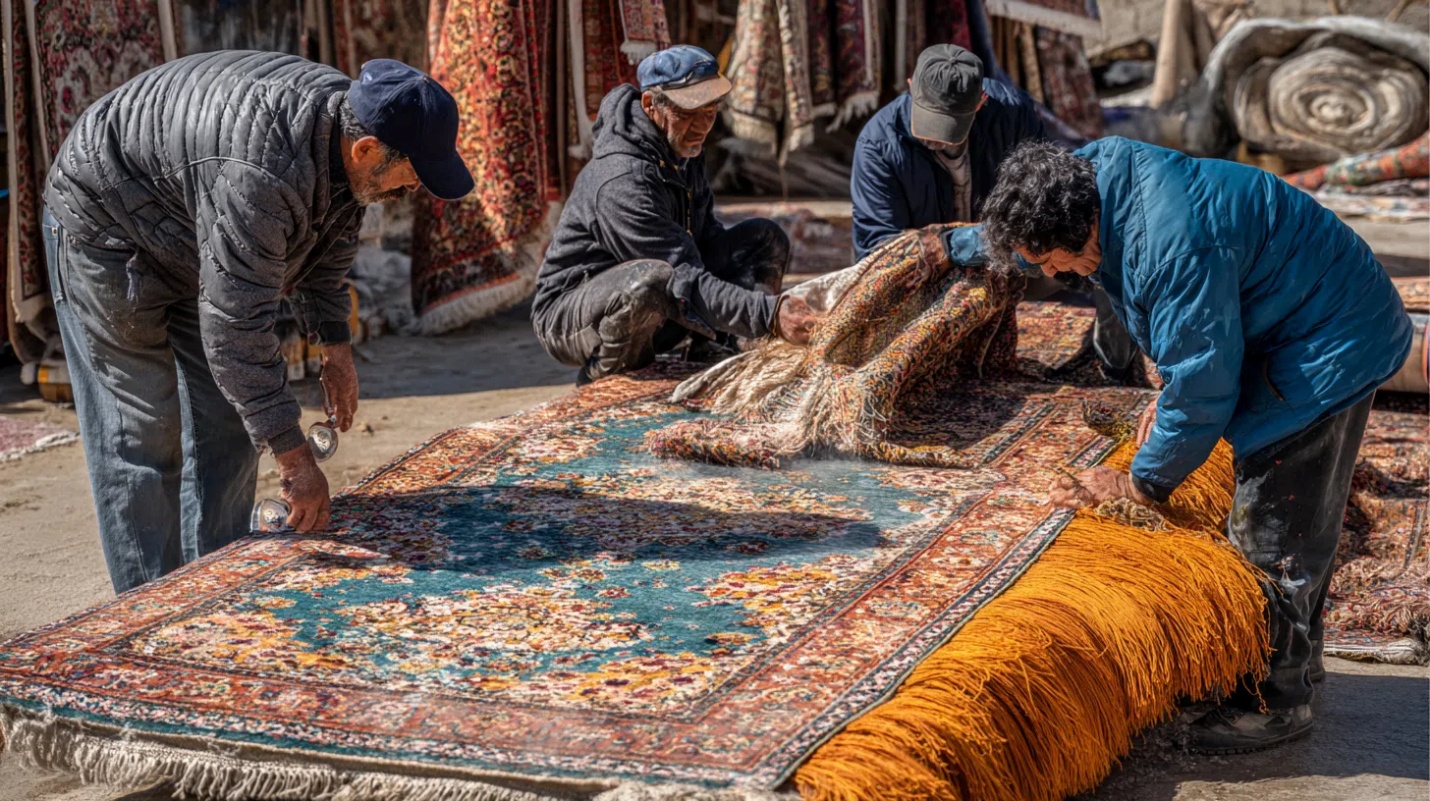 چطور یک قالیشویی مطمئن انتخاب کنیم؟ راهنمای کامل و نکات قبل از سفارش