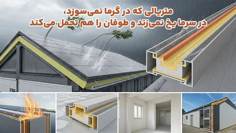 متریالی که در گرما نمی‌سوزد، در سرما یخ نمی‌زند و طوفان را هم تحمل می‌کند؟