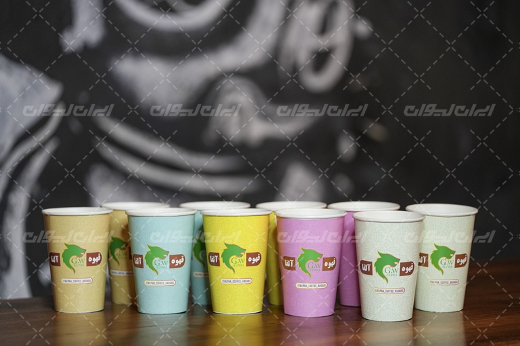 لیوان کاغذی برای سوپر مارکت