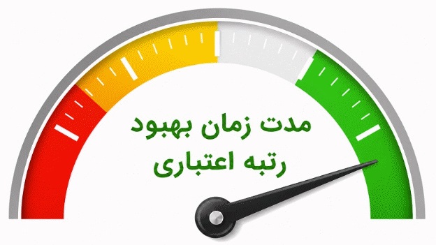 مدت زمان بهبود رتبه اعتباری چقدر است؟