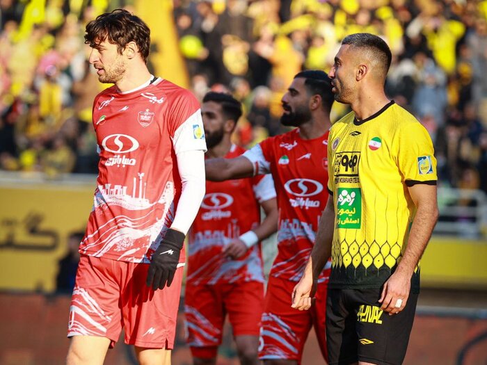 سپاهان ۲ - ۱ پرسپولیس/ یکه‌تازی سپاهان با کارترون